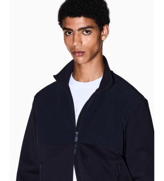 AIX Armani Exchange Mikina Comfort navy