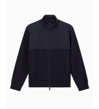 AIX Armani Exchange Mikina Comfort navy