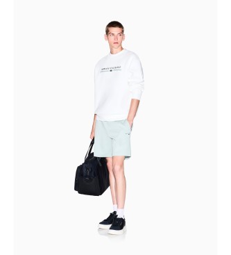 Armani Exchange Basic sweatshirt hvid