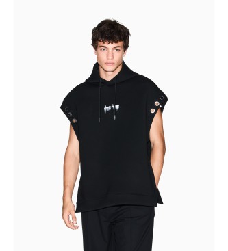 Armani Exchange Sleeveless sweatshirt black