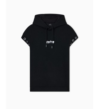 Armani Exchange Sleeveless sweatshirt black