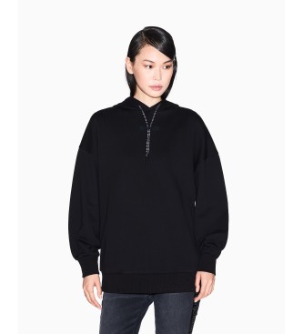 Armani Exchange Felpa nera moderna