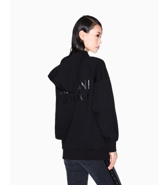 Armani Exchange Felpa nera moderna