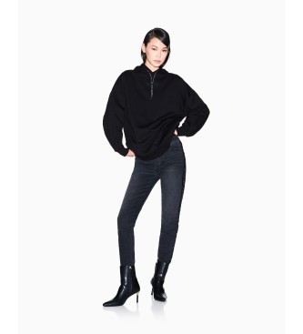 Armani Exchange Felpa nera moderna