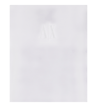 Armani Exchange Sweatshirt mit Rundhalsausschnitt und weiem Logo