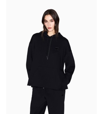 A|X Armani Exchange Hooded sweatshirt with logo black