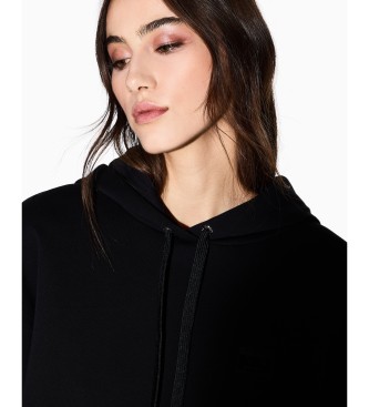 A|X Armani Exchange Hooded sweatshirt with logo black