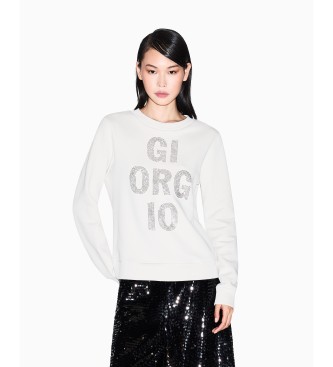 AIX Armani Exchange Sweatshirt Giorgio white