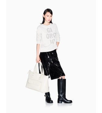 AIX Armani Exchange Sweatshirt Giorgio white