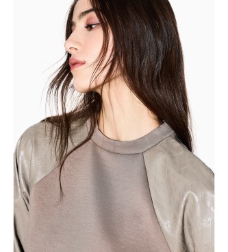 A|X Armani Exchange Sweatshirt Effect brown