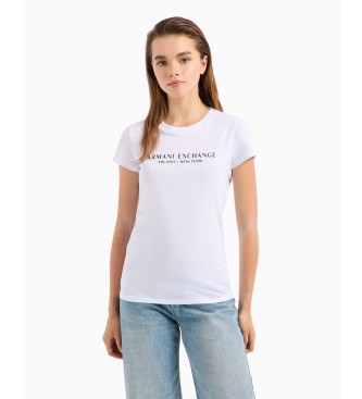 Armani Exchange T-shirt  manches courtes blanc