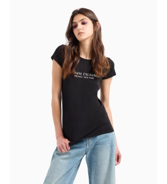 Armani Exchange T-shirt  manches courtes noir