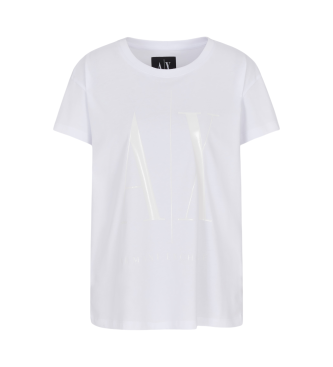 Armani Exchange Camiseta de manga corta blanco