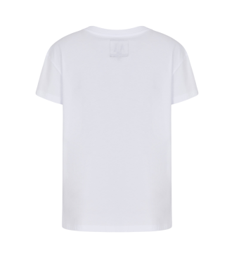 Armani Exchange T-shirt de manga curta branca