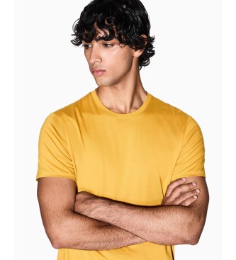 Armani Exchange Camiseta Elec amarillo