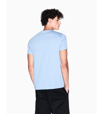 AIX Armani Exchange Pima blue T-shirt