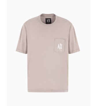 A|X Armani Exchange T-shirt Relax beige