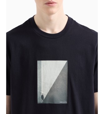 Armani Exchange Marinbl kortrmad t-shirt