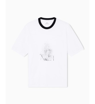 Armani Exchange Camiseta Casual blanco