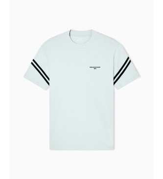 A|X Armani Exchange T-shirt Contrast with light green ribbet