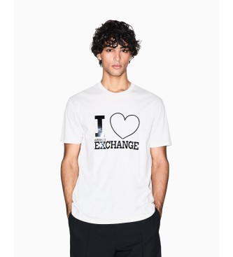 Armani Exchange Love T-shirt white