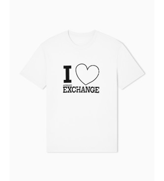 Armani Exchange Love T-shirt white