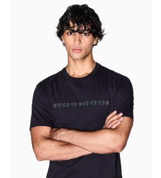 Armani Exchange Basic T-shirt navy