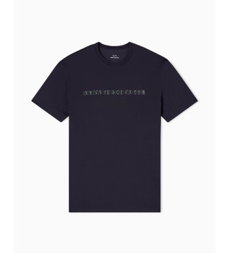 Armani Exchange Basic T-shirt navy