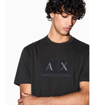A|X Armani Exchange Maglietta marrone scuro Choc