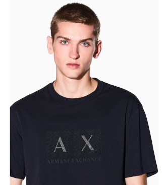 Armani Exchange T-shirt Ax navy