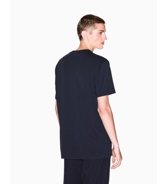 Armani Exchange T-shirt Ax navy