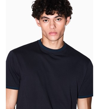 Armani Exchange T-shirt with navy piping