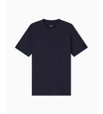 Armani Exchange T-shirt with navy piping