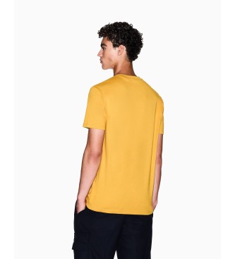 A|X Armani Exchange Printed T-shirt yellow
