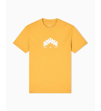A|X Armani Exchange Printed T-shirt yellow