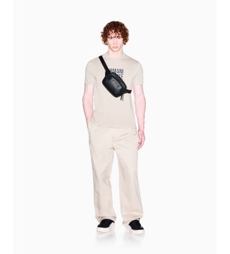 A|X Armani Exchange Osnovna oprijeta majica be? barve