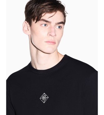 A|X Armani Exchange Design T-shirt zwart