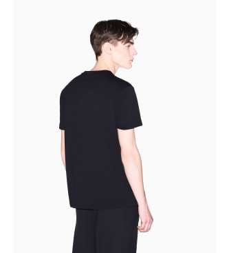 A|X Armani Exchange Design T-shirt zwart
