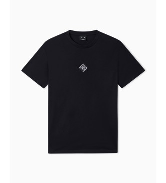 A|X Armani Exchange Design T-shirt zwart
