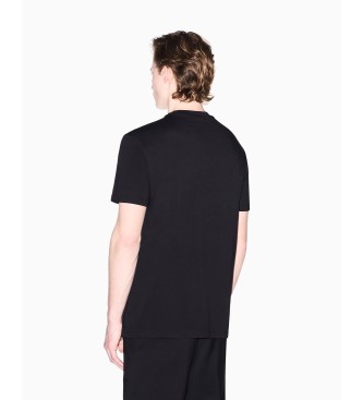 A|X Armani Exchange Majica Regular Fit ?rna