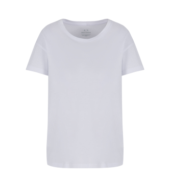 Armani Exchange Boyfriend kortrmet t-shirt hvid