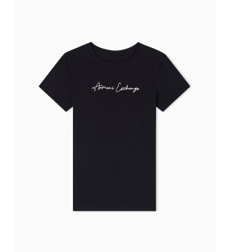 A|X Armani Exchange T-shirt Regular Fit black