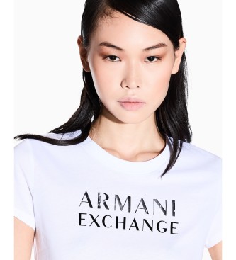 Armani Exchange Logo T-shirt white