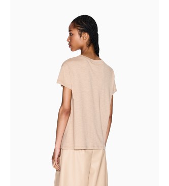 A|X Armani Exchange Sandbeige T-shirt