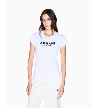 A|X Armani Exchange T-shirt witte letters