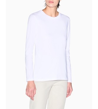 A|X Armani Exchange T-shirt bianca a vestibilità regolare