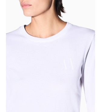 A|X Armani Exchange T-shirt bianca a vestibilità regolare