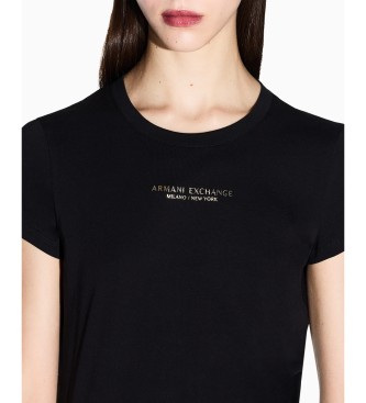 A|X Armani Exchange T-shirt Slim Fit czarny