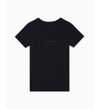Armani Exchange Logo Shiny T-shirt black