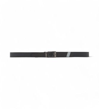 Armani Exchange Cinto de marca preto